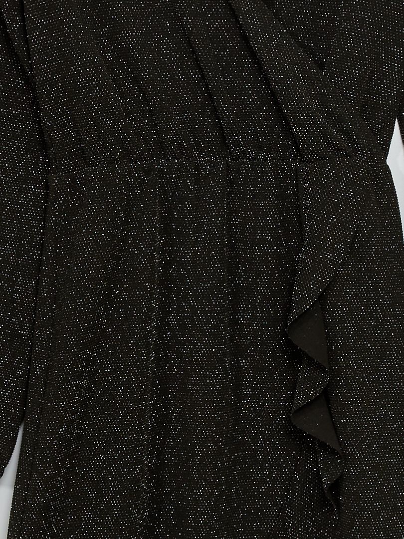 Robe Jennyfer Noire Pailletée - Taille XS, Sans Manches, Pour Soirée