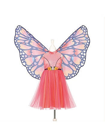 Robe papillon et ailes papillon 8-10 ans