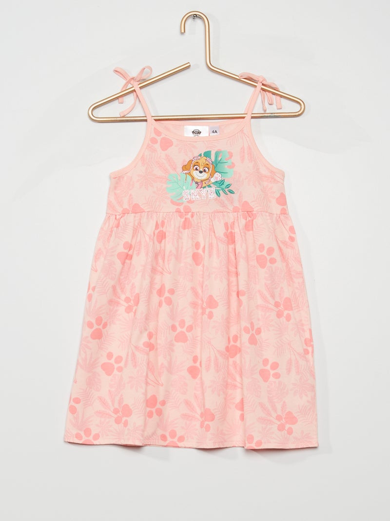 Robe 'Pat' Patrouille' rose - Kiabi