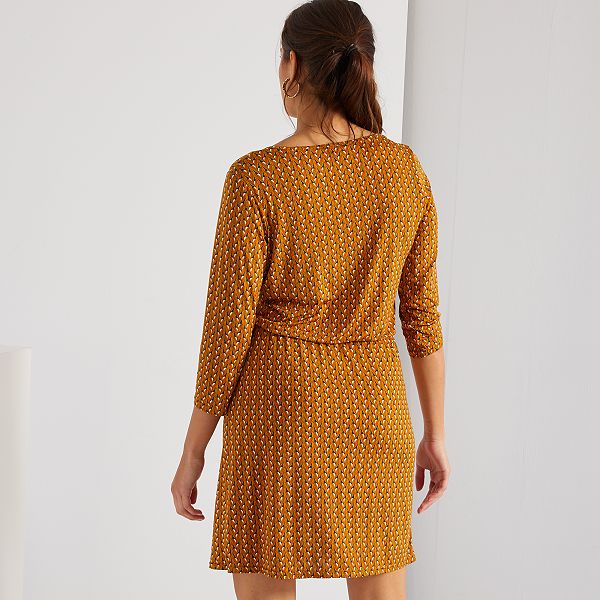 robe patineuse jaune