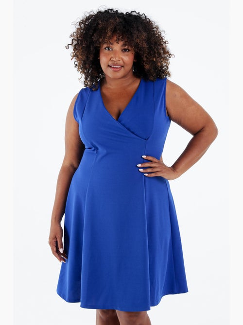 Robe patineuse unie PAPRIKA - Kiabi Robe patineuse unie PAPRIKA - Kiabi