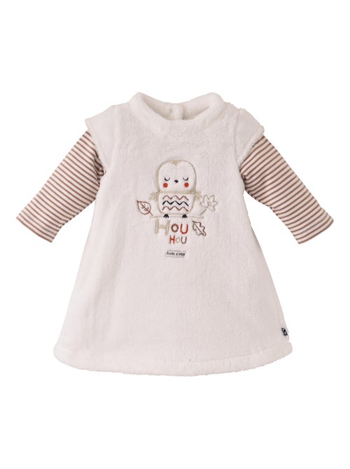 ROBE PELUCHE DOUCE - Kiabi