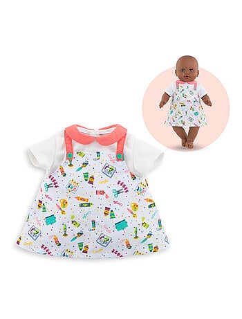 Robe Petit Artiste pour poupon 36 cm