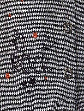 Robe pied de poule delvina