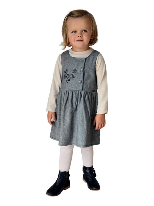 ROBE PIED DE POULE DELVINA - Kiabi