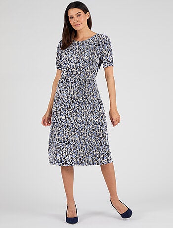 Robe plissé permanent - Damart