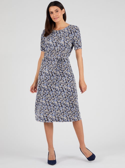 Robe plissé permanent - Damart - Kiabi