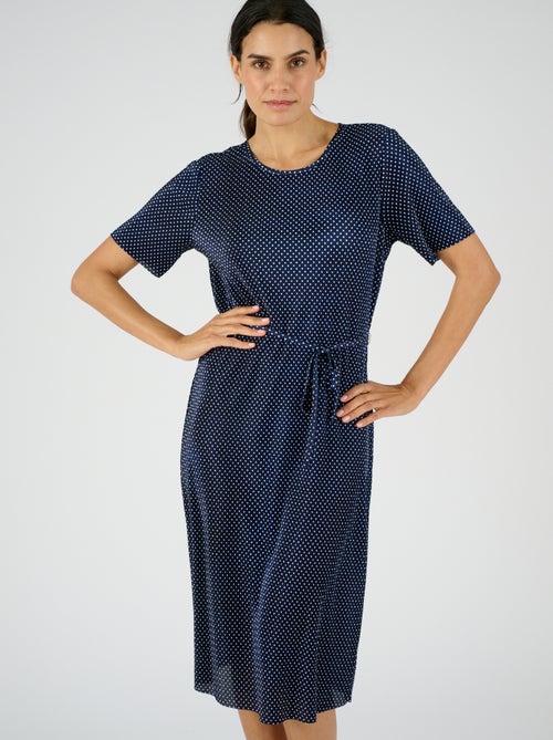 Robe plissé permanent - Damart - Kiabi