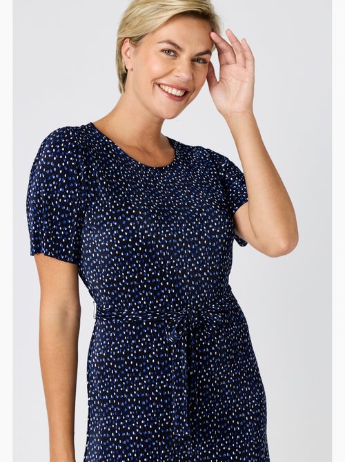 Robe plissé permanent - Damart - Kiabi