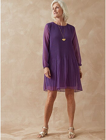 Robe plissé permanent - DAXON