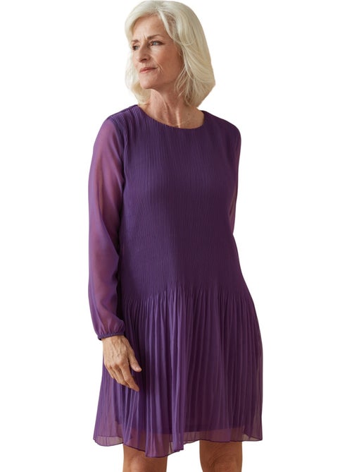 Robe plissé permanent - DAXON - Kiabi Robe plissé permanent - DAXON - Kiabi