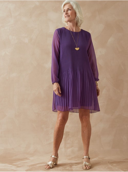 Robe plissé permanent - DAXON - Kiabi Robe plissé permanent - DAXON - Kiabi
