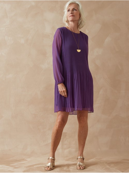 Robe plissé permanent - DAXON - Kiabi Robe plissé permanent - DAXON - Kiabi