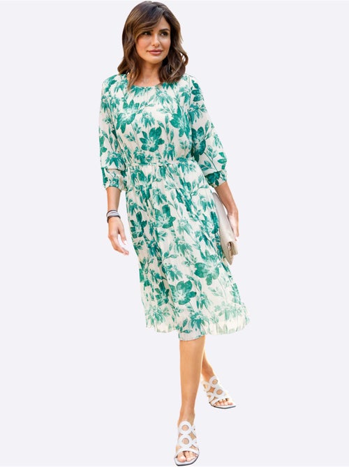 Robe Plissée Qualité Plissée Tendance - Taille Courte - Witt - Kiabi Robe Plissée Qualité Plissée Tendance - Taille Courte - Witt - Kiabi