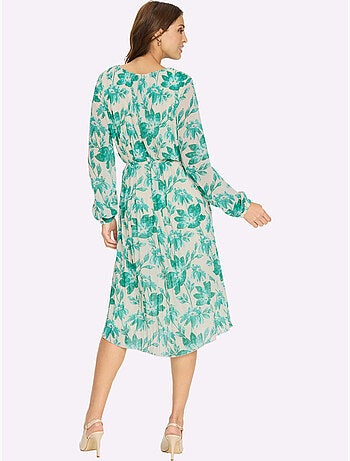 Robe Plissée Qualité Plissée Tendance - Taille Standard - Witt