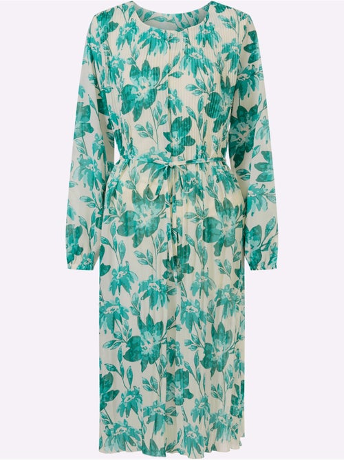 Robe Plissée Qualité Plissée Tendance - Taille Standard - Witt - Kiabi Robe Plissée Qualité Plissée Tendance - Taille Standard - Witt - Kiabi
