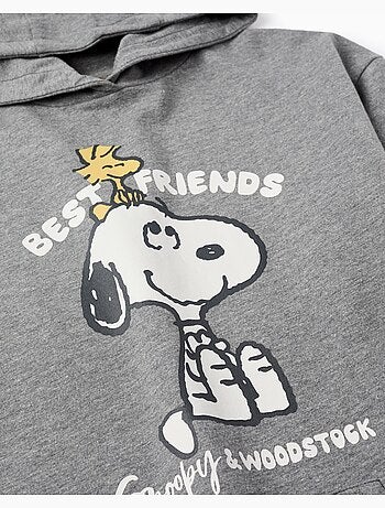 Robe poche kangourou, capuche, thème Snoopy DAISY