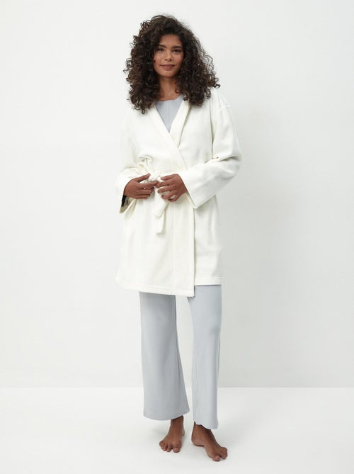 Robe polaire douce - Kiabi