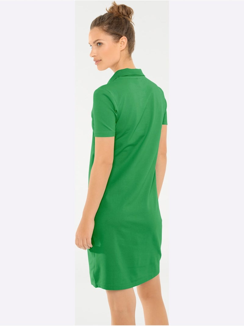 Robe polo - taille standard - helline Vert - Kiabi