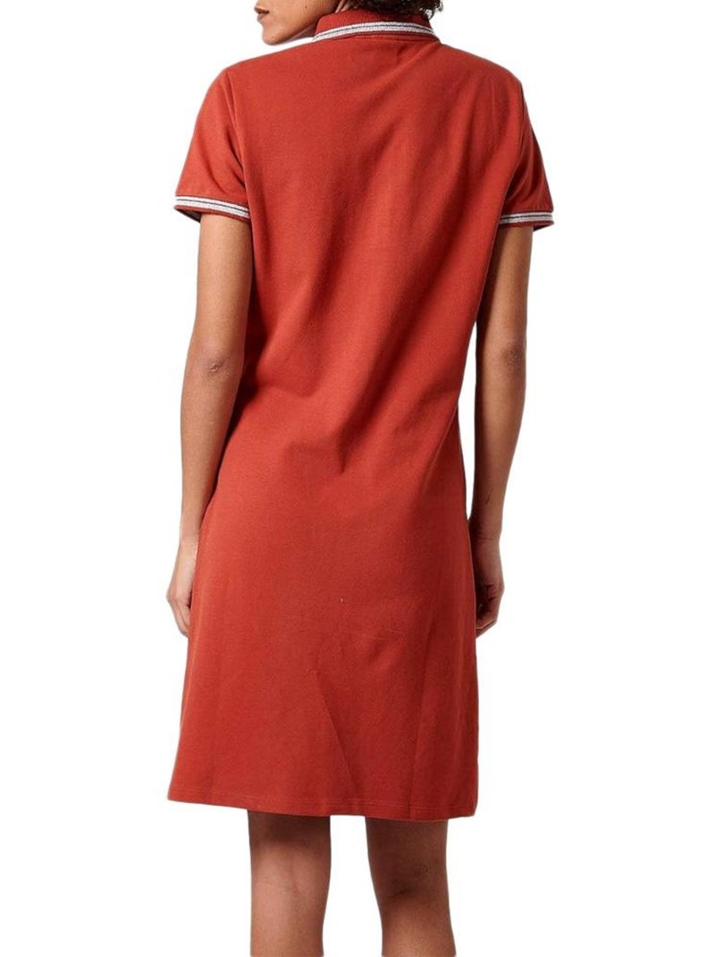 Robe polo femme kaporal Marron tabac - Kiabi