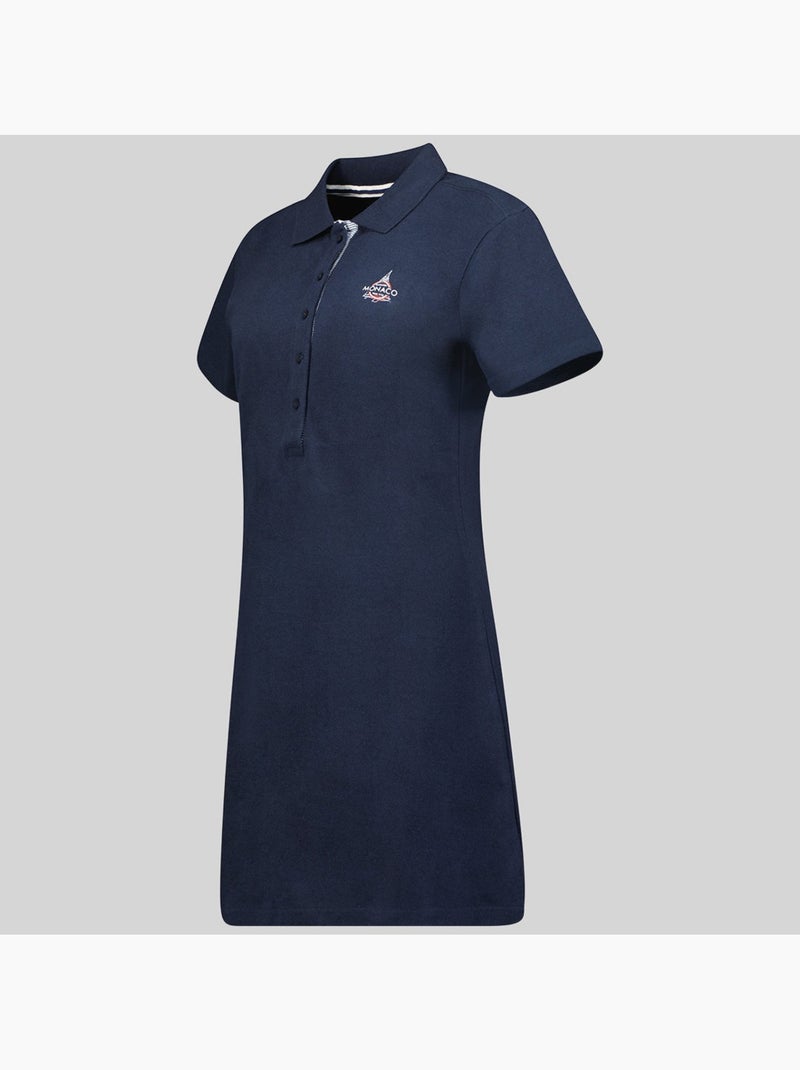 Robe polo kandra – geographical norway Bleu marine - Kiabi