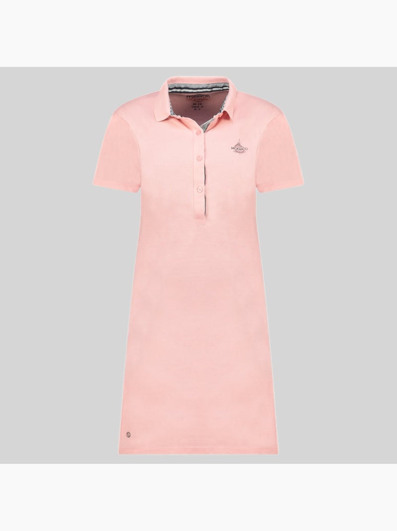 Robe polo kandra – geographical norway Rose clair - Kiabi