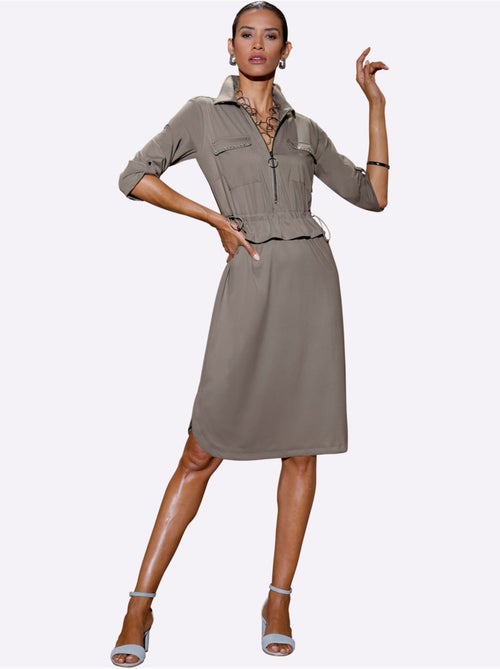 Robe Polo Matériel De Pointe Innovant - Taille Standard - helline - Kiabi