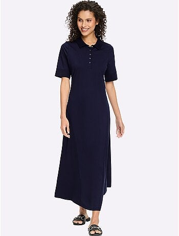 Robe Polo Pur Coton - Taille Standard - Helline