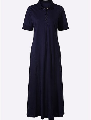 Robe Polo Pur Coton - Taille Standard - Helline
