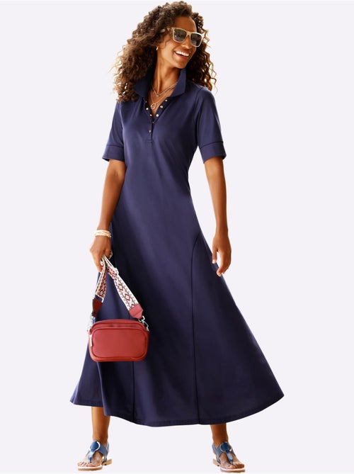 Robe Polo Pur Coton - Taille Standard - Helline - Kiabi Robe Polo Pur Coton - Taille Standard - Helline - Kiabi