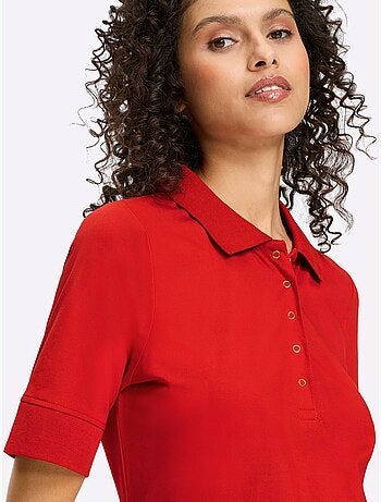 Robe Polo Pur Coton - Taille Standard - Helline