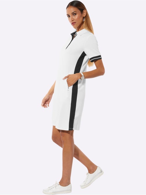 Robe Polo Qualité Jersey Douce - Taille Standard - helline - Kiabi