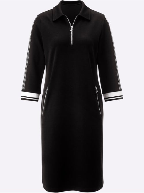 Robe Polo Qualité Jersey Douce - Taille Standard - Helline - Kiabi Robe Polo Qualité Jersey Douce - Taille Standard - Helline - Kiabi