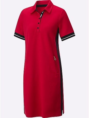 Robe Polo Qualité Jersey Douce - Taille Standard - Helline