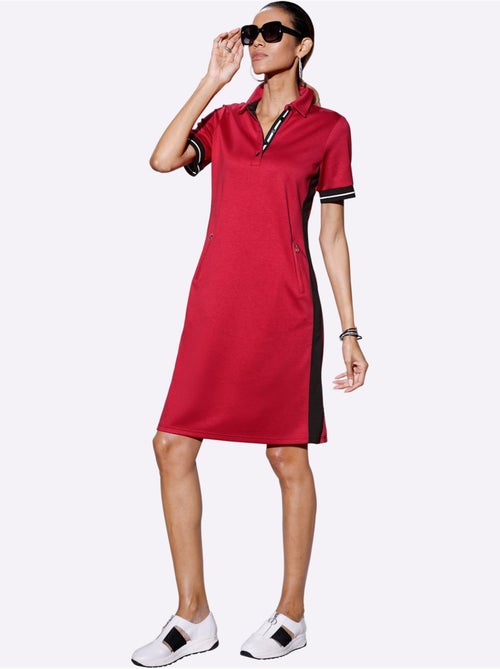 Robe Polo Qualité Jersey Douce - Taille Standard - helline - Kiabi