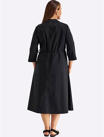 Robe Portefeuille Effet Cache-cœur Asymétrique - Taille Standard - Sheego