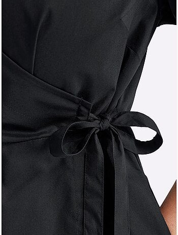 Robe Portefeuille Effet Cache-cœur Asymétrique - Taille Standard - Sheego