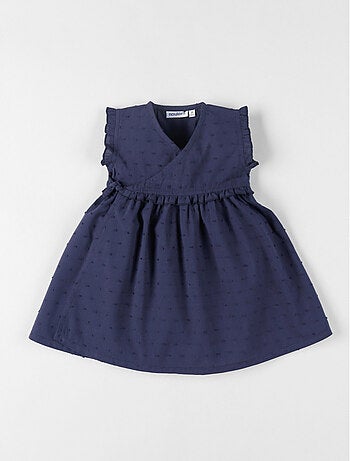 Robe portefeuille, mousseline de coton Noukie's