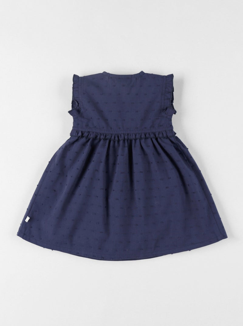 Robe portefeuille, mousseline de coton Noukie's Bleu - Kiabi
