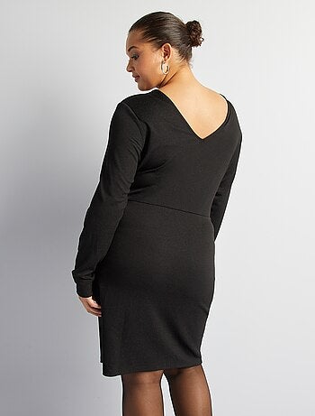 Robe Noire Femme Coast - Taille 10 | Soirée, Longueur Genoux, Style Ligne A En Soie | Occasion Très Bon état