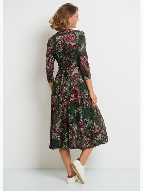 Robe portefeuille taille drapée en maille - AFIBEL - Kiabi Robe portefeuille taille drapée en maille - AFIBEL - Kiabi