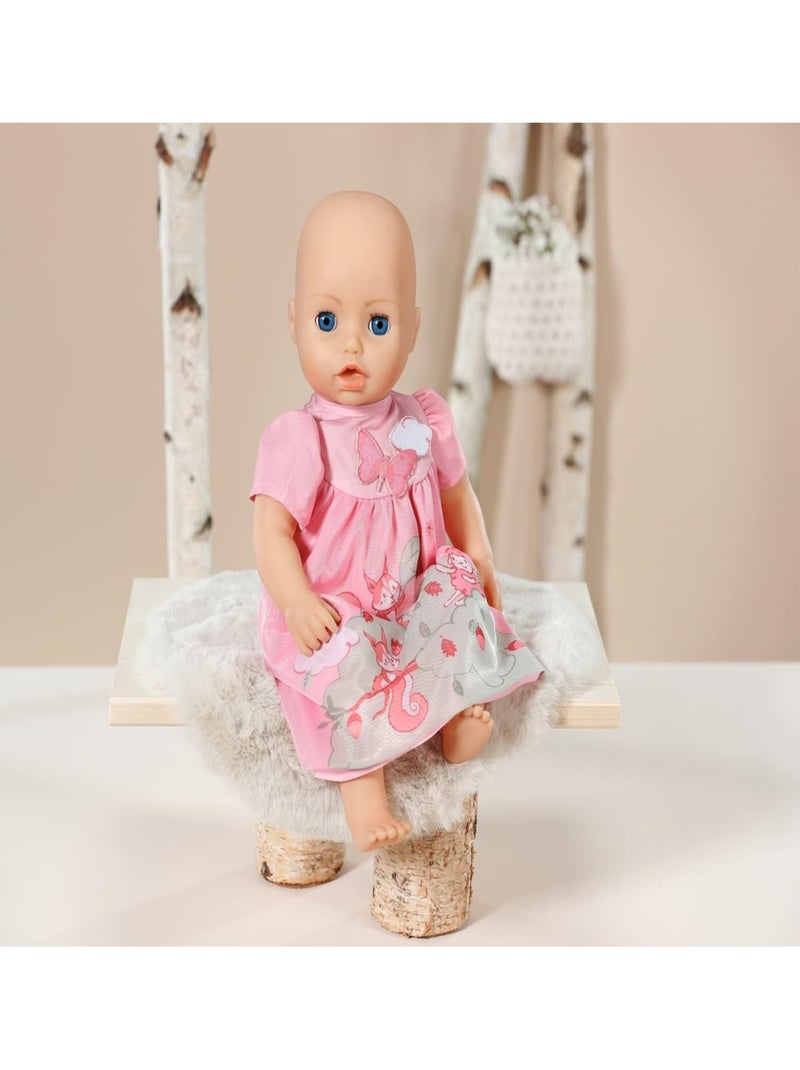 Robe pour Baby Annabell motif de mouton et d'écureuil Rose - Kiabi