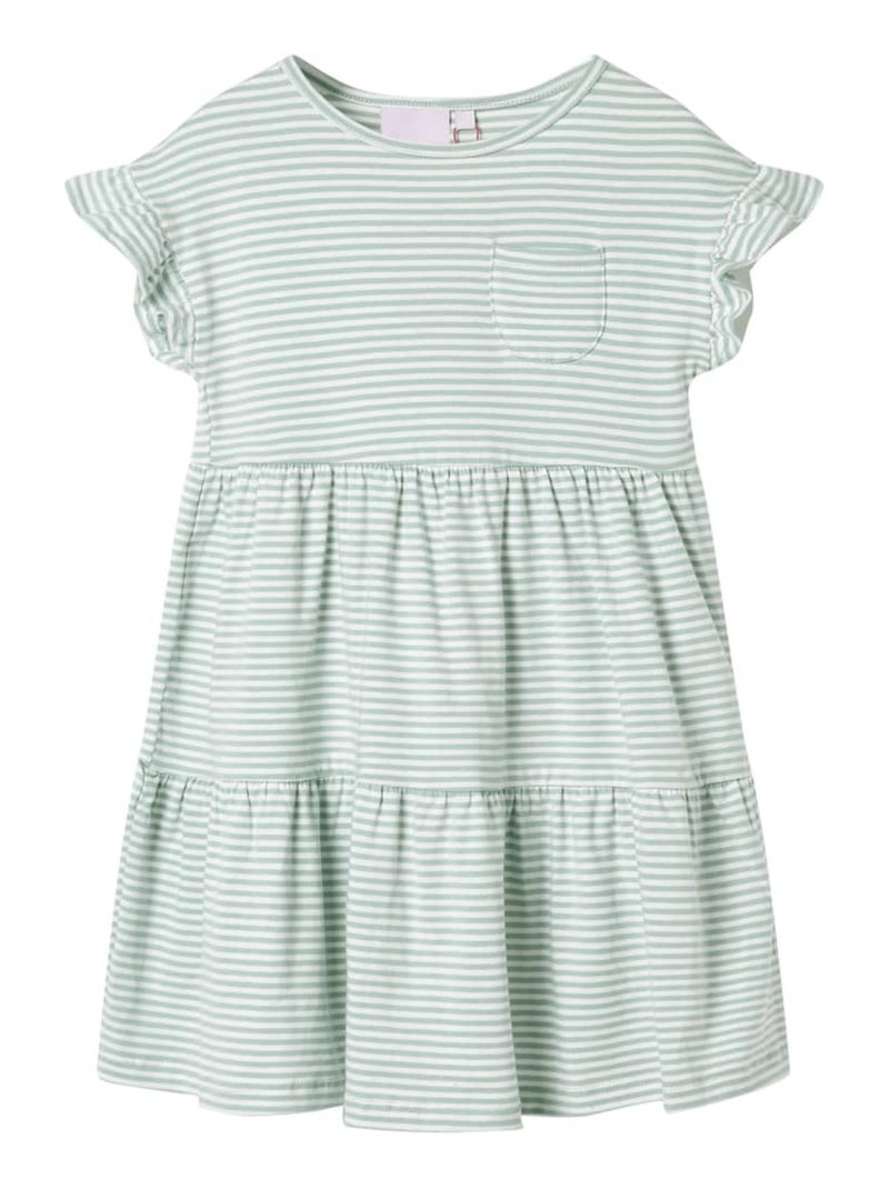 Robe Pour Enfants - VidaXL Vert - Kiabi