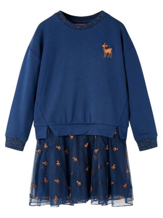 Robe Pour Enfants Coton - VidaXL