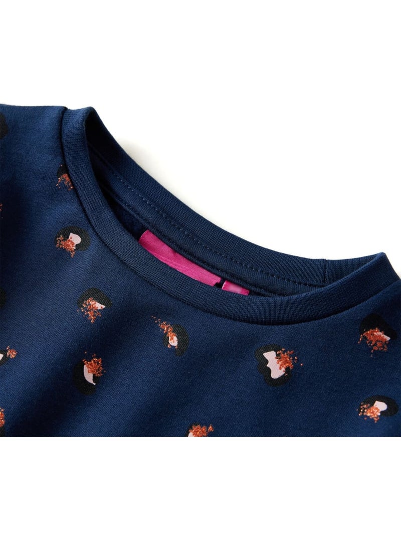 Robe Pour Enfants Coton - VidaXL Bleu - Kiabi