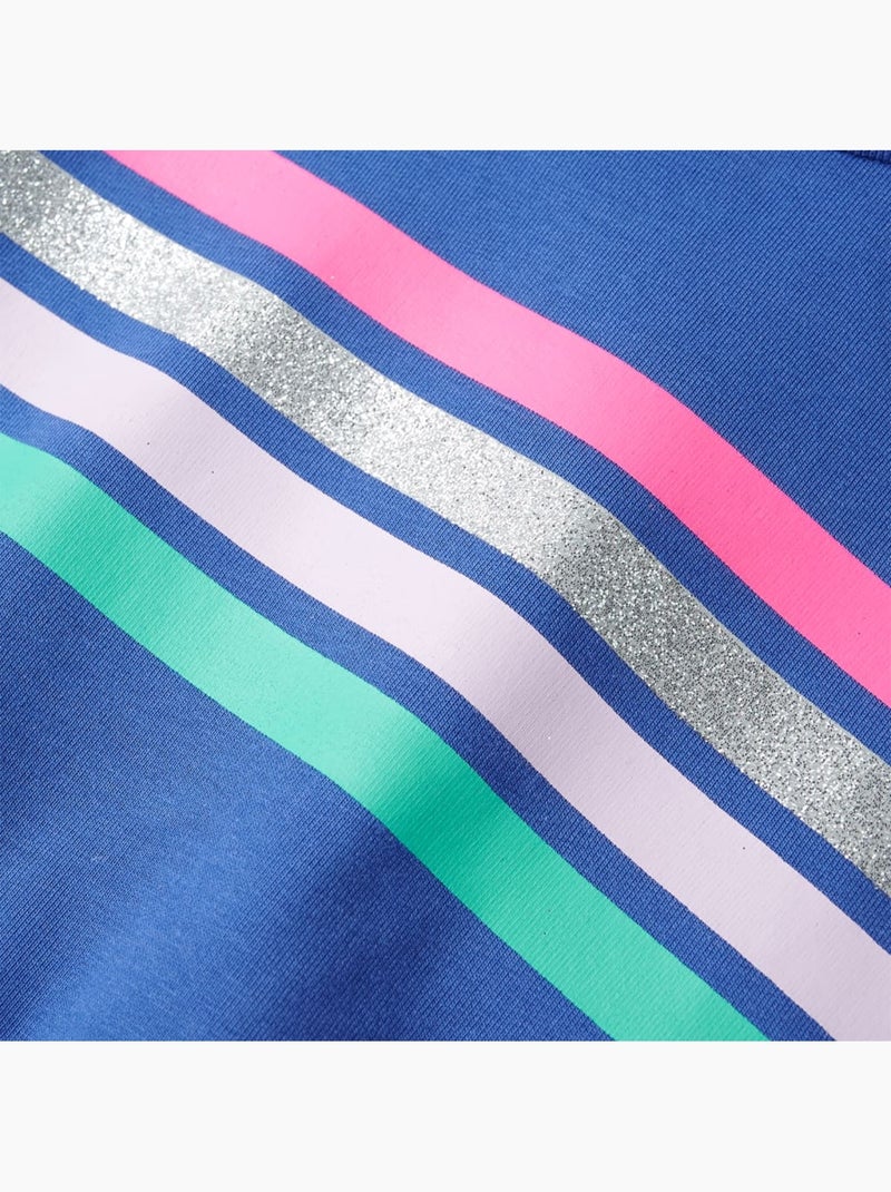 Robe Pour Enfants Coton - VidaXL Bleu - Kiabi