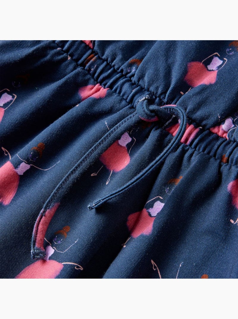 Robe Pour Enfants Coton - VidaXL Bleu - Kiabi