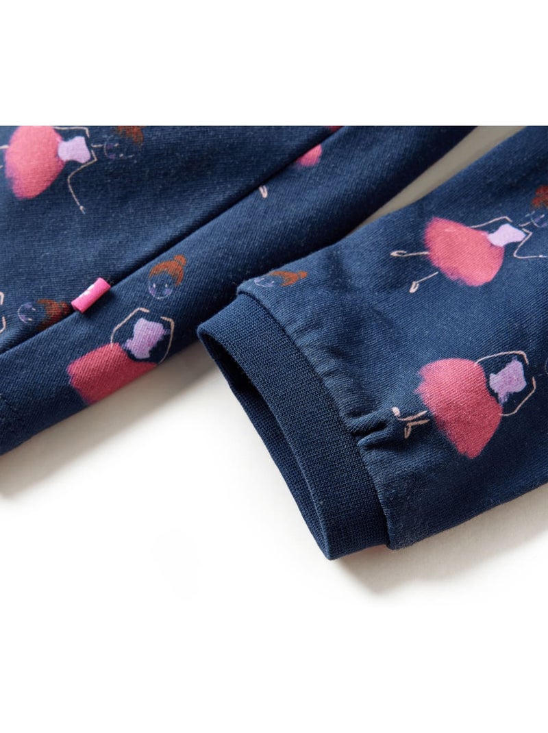 Robe Pour Enfants Coton - VidaXL Bleu - Kiabi