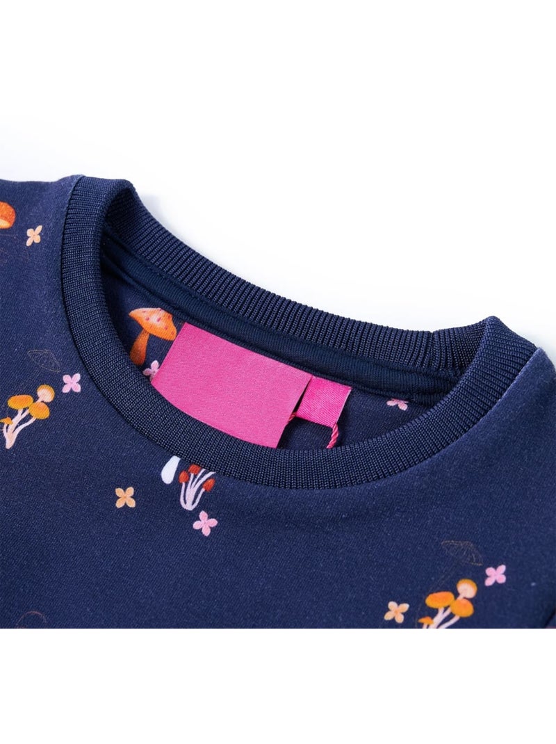Robe Pour Enfants Coton - VidaXL Bleu - Kiabi