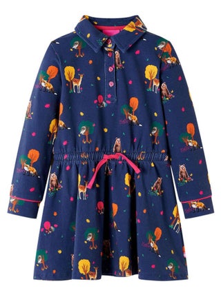 Robe Pour Enfants Coton - VidaXL